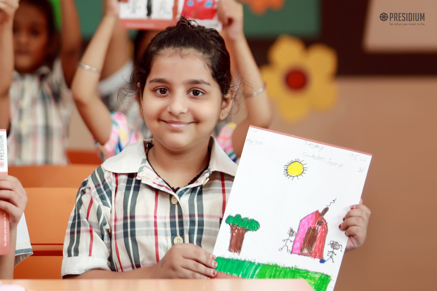 Presidium Rajnagar, STUDENTS SHOWCASE THEIR CREATIVE FLAIR & ARTISTIC SKILLS