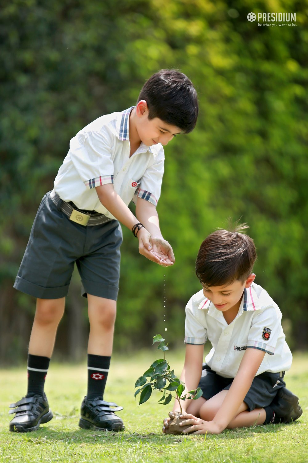 Presidium Rajnagar, STUDENTS PROMOTE ENVIRONMENTAL AWARENESS ON EARTH DAY