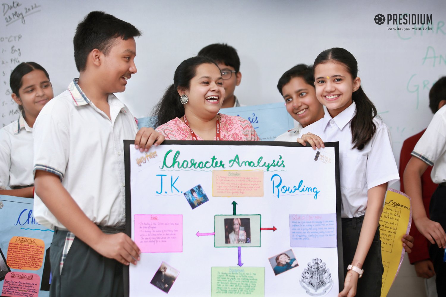 Presidium Rajnagar, STUDENTS LEARN THE ART OF CHARACTER ANALYSIS!