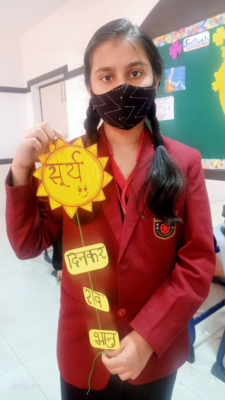 Presidium Rajnagar, STUDENTS ENHANCE THEIR VOCABULARY WITH SYNONYMS ACTIVITY