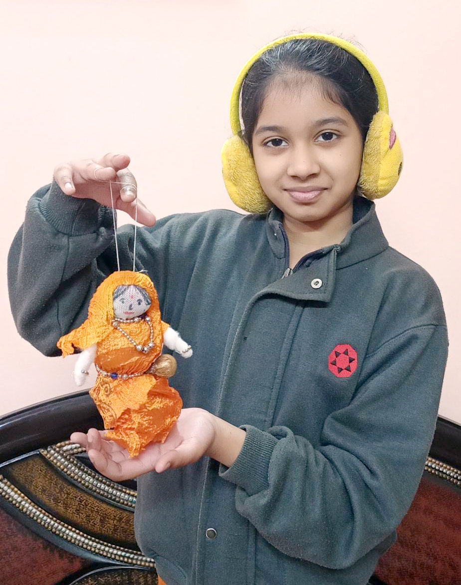 Presidium Rajnagar, STUDENTS DISPLAY THEIR CREATIVITY WITH PUPPET MAKING COMPETITION