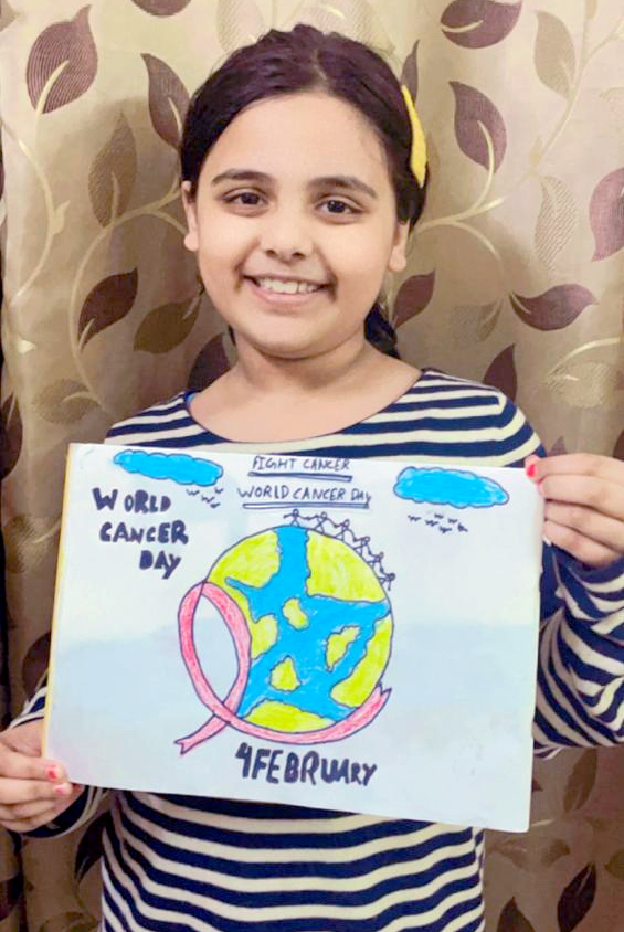 Presidium Vivek Vihar, STUDENTS OBSERVE WORLD CANCER DAY WITH A HANDFUL OF ACTIVITIES Presidium Vivek Vihar, STUDENTS OBSERVE WORLD CANCER DAY WITH A HANDFUL OF ACTIVITIES
