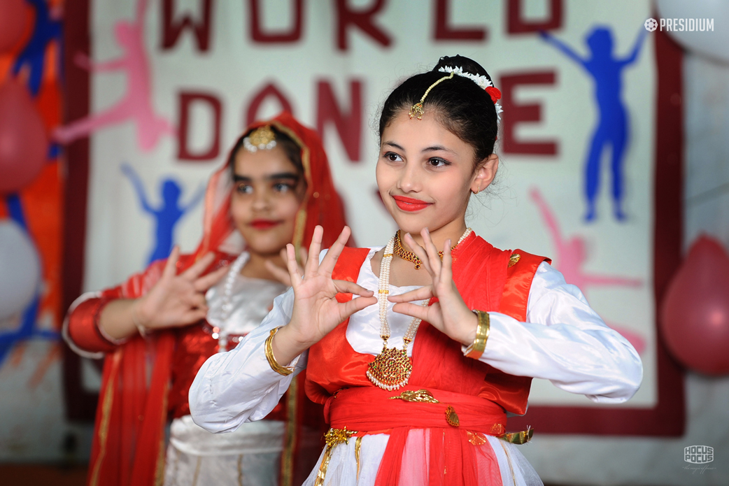 Presidium Vivek Vihar, CELEBRATING WORLD DANCE DAY WITH AN ARRAY OF PERFORMANCES
