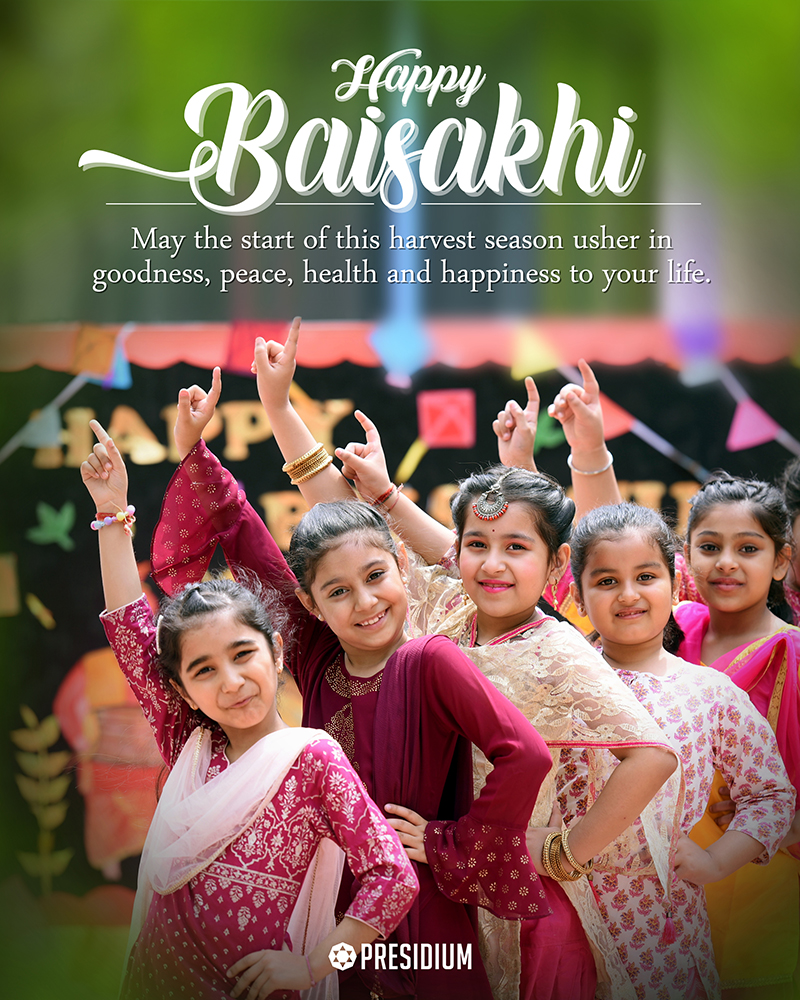 WISHING ALL A JOYOUS & PROSPEROUS BAISAKHI!