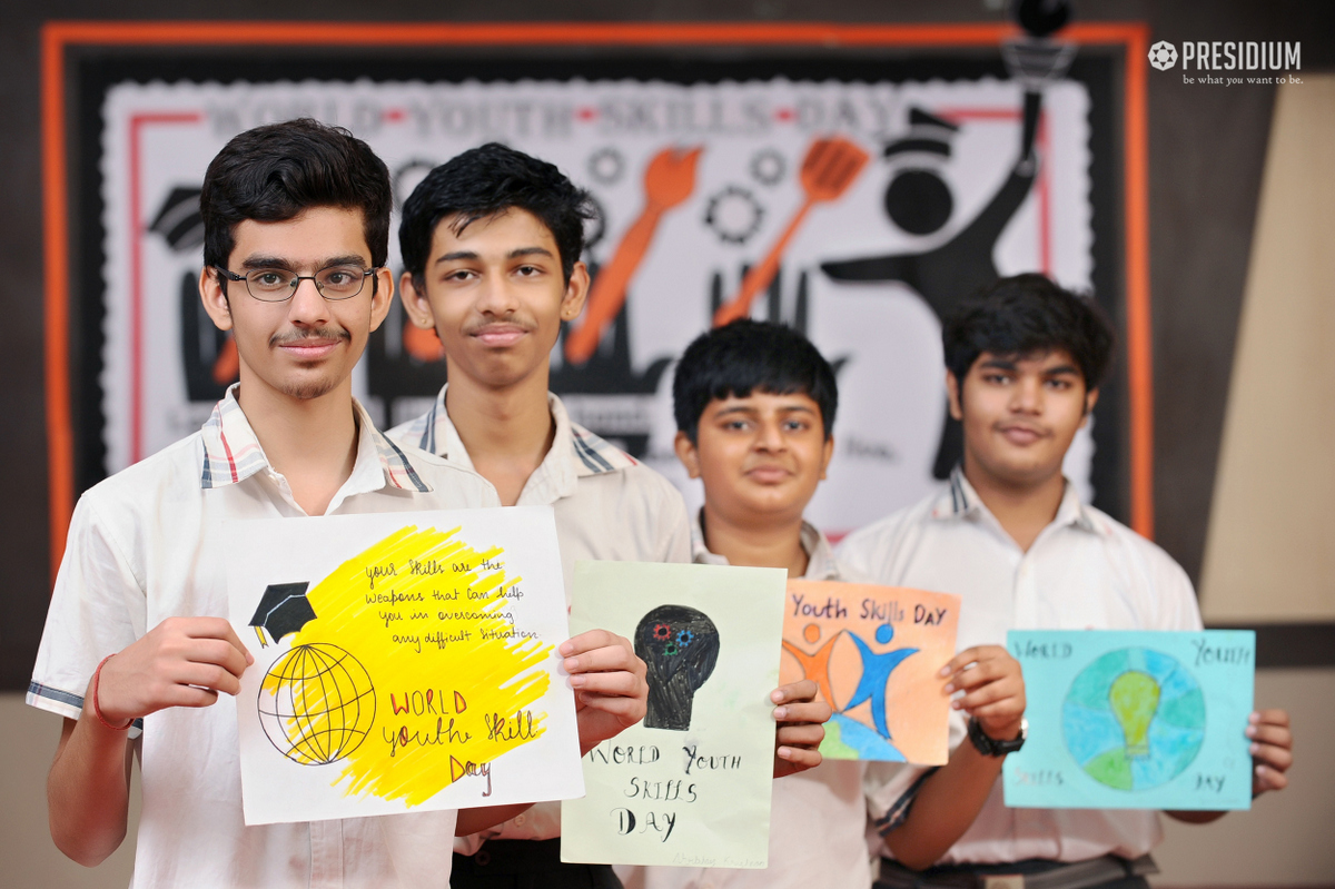 Presidium Noida-31, STUDENTS SPREAD AWARENESS ABOUT RELEVANT SKILLS Presidium Noida-31, STUDENTS SPREAD AWARENESS ABOUT RELEVANT SKILLS