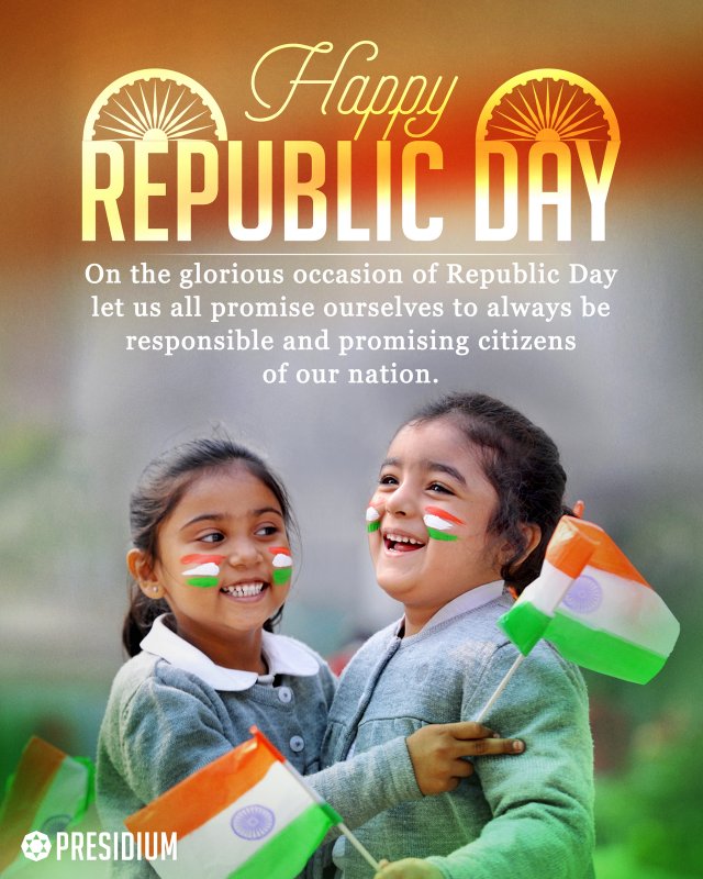 'MERA BHARAT MAHAAN,' WISHING EVERYONE A VERY HAPPY REPUBLIC DAY