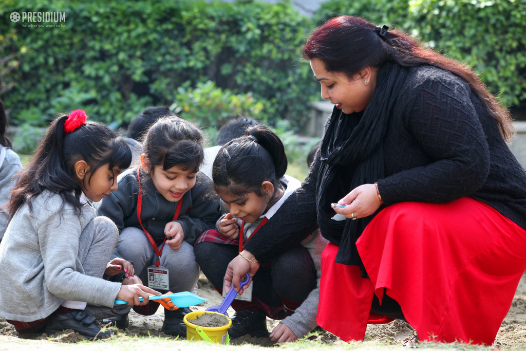 Presidium Indirapuram, PRESIDIANS LEARN ABOUT THE SEA AND THE SAND WITH A FUN ACTIVITY