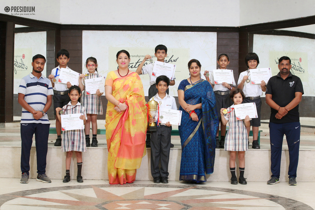 Presidium Indirapuram, SKATERS SHINE AT THE 3RD INTER SCHOOL SKATING CHAMPIONSHIP 2018