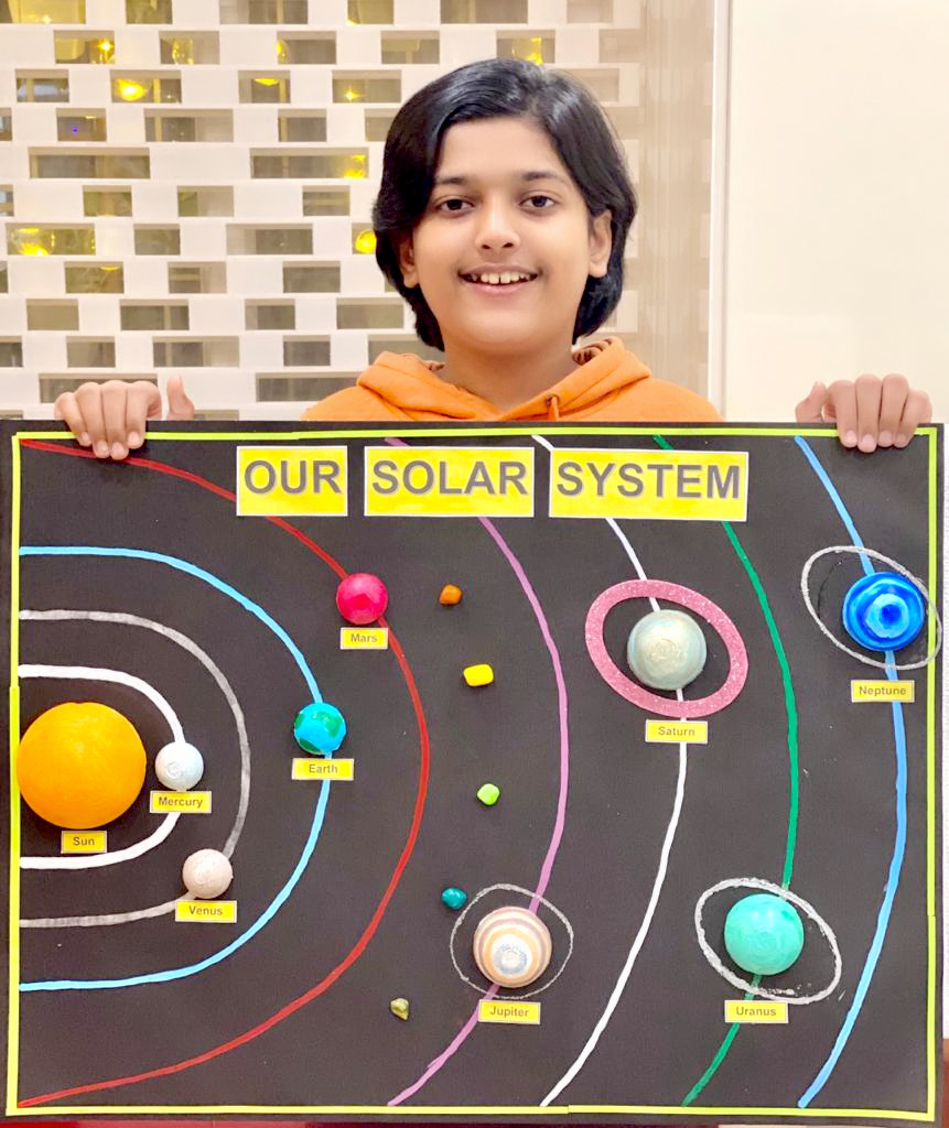 SOLAR SYSTEM ACTIVITY:STUDENTS DELVE INTO THE WORLD OF ASTRONOMY