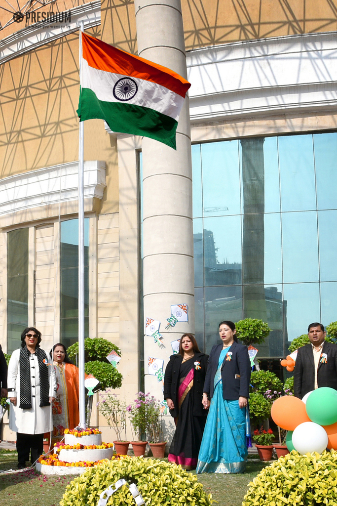 Presidium Indirapuram, PRESIDIANS CELEBRATE THE UNITY OF INDIA ON REPUBLIC DAY