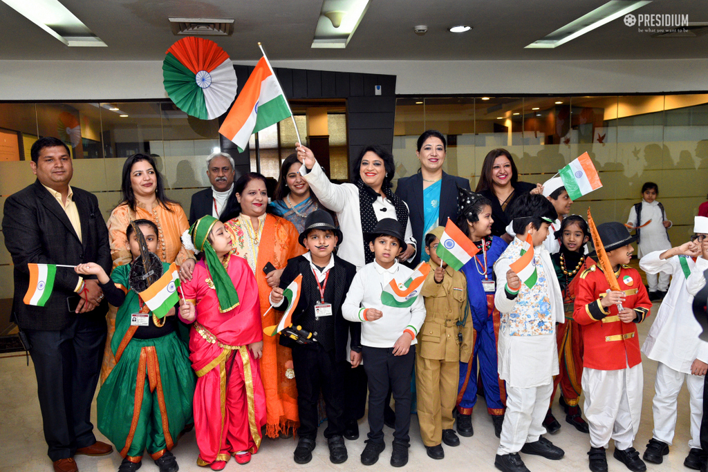 Presidium Indirapuram, PRESIDIANS CELEBRATE THE UNITY OF INDIA ON REPUBLIC DAY