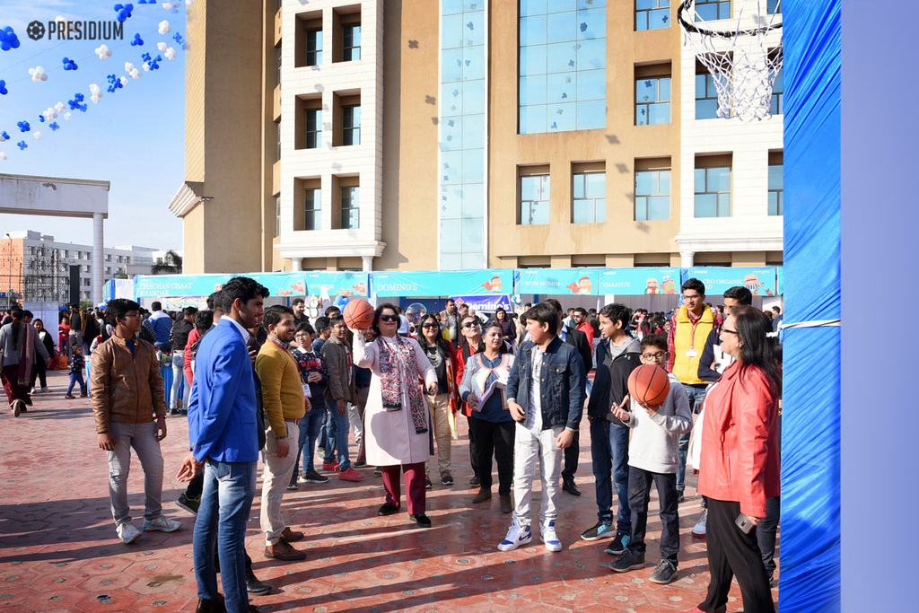 Presidium Gurgaon-57, MEMORABLE WINTER CARNIVAL CELEBRATION WITH DEAR SUDHA MA’AM