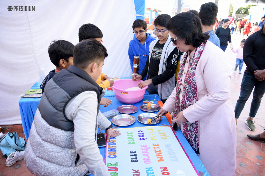 Presidium Gurgaon-57, MEMORABLE WINTER CARNIVAL CELEBRATION WITH DEAR SUDHA MA’AM