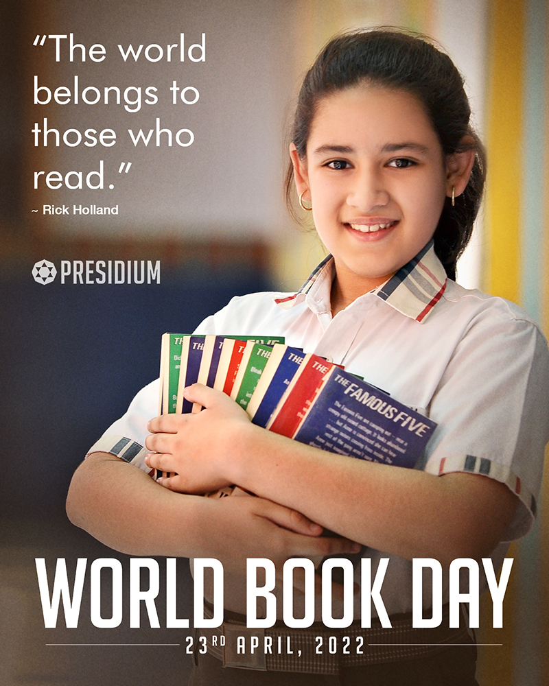 WORLD BOOK DAY: TODAY A READER, TOMORROW A LEADER! 