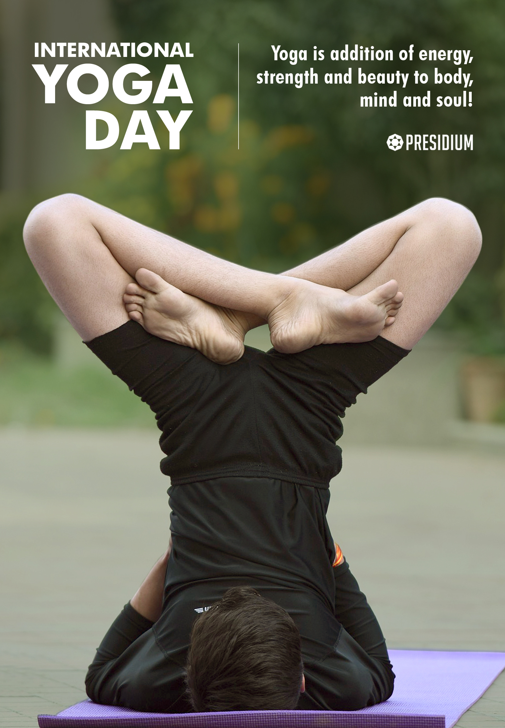 HAPPY WORLD YOGA DAY: LET'S TRAIL THE LIGHT OF SELF-AWARENESS