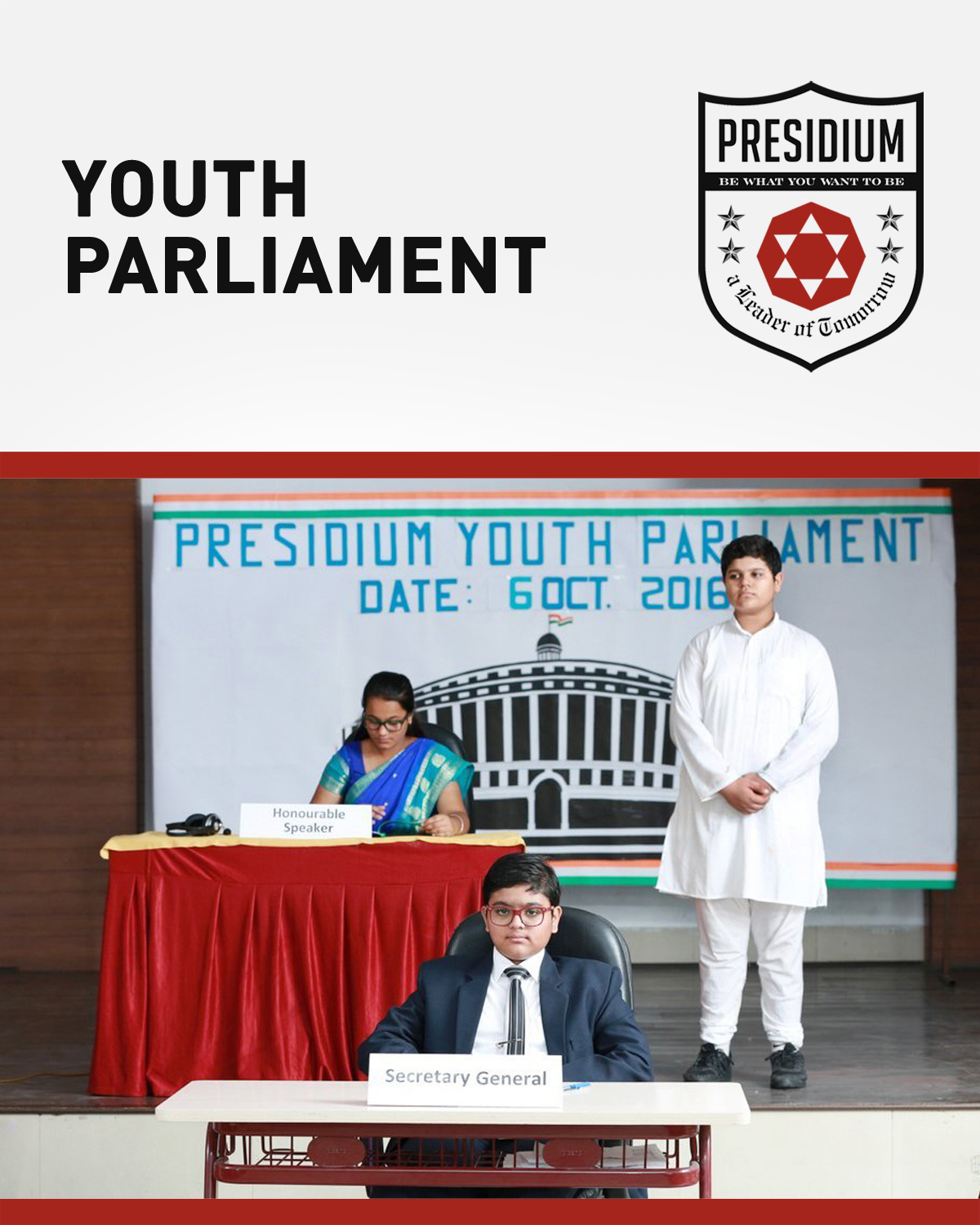 YOUTH PARLIAMENT: AN EDUCATIONAL SIMULATION FOR SENIOR PRESIDIANS