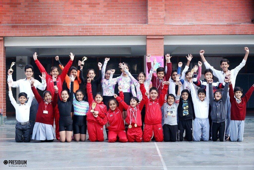 GYMNASTICS CHAMPIONSHIP: PRESIDIUM OUTSHINES WITH 13 MEDALS!