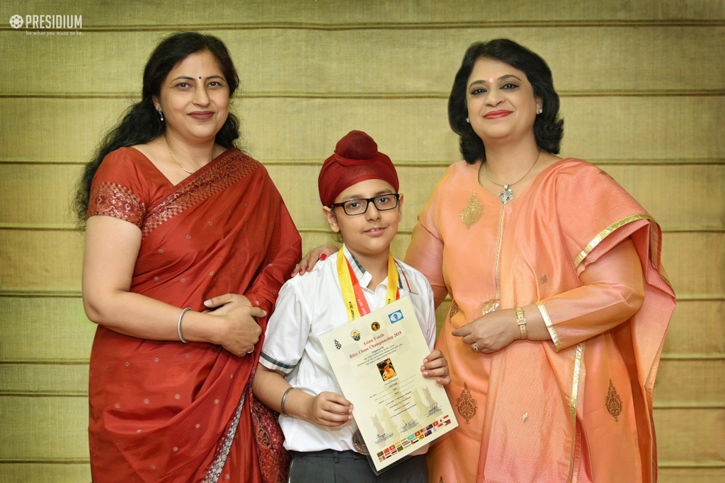 Presidium Punjabi Bagh, YOUNG CHESS CHAMP EMERGE VICTORIOUS!