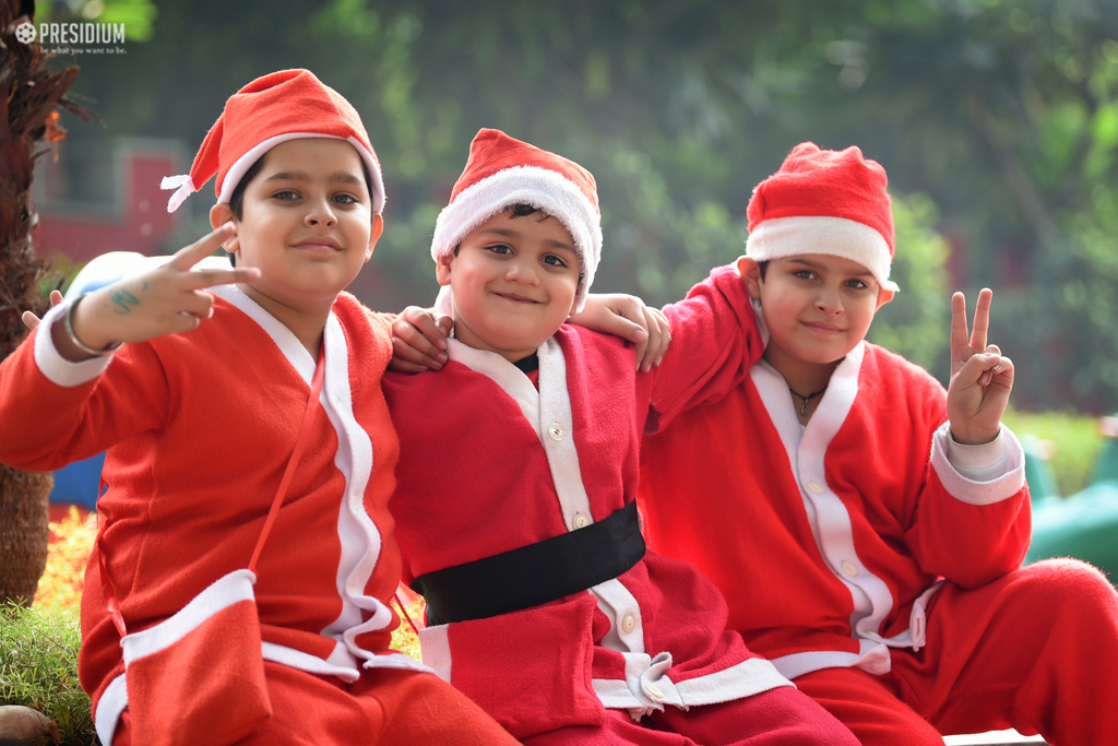 Presidium Punjabi Bagh, PRESIDIANS CELEBRATE A MERRY CHRISTMAS WITH A WONDERFUL ASSEMBLY