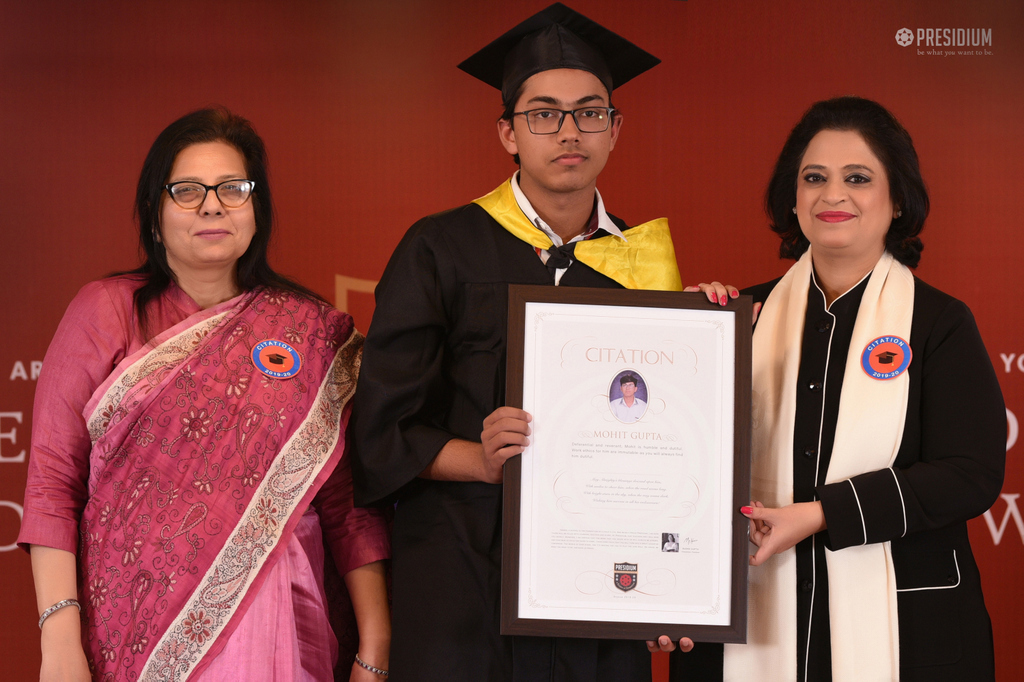 Presidium Gurgaon-57, CITATION CEREMONY: WISHING THE STUDENTS A BRIGHTER FUTURE AHEAD