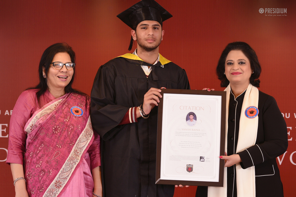 Presidium Gurgaon-57, CITATION CEREMONY: WISHING THE STUDENTS A BRIGHTER FUTURE AHEAD