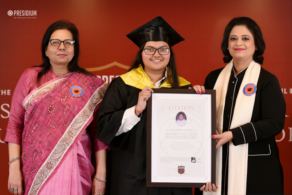 Presidium Gurgaon-57, CITATION CEREMONY: WISHING THE STUDENTS A BRIGHTER FUTURE AHEAD