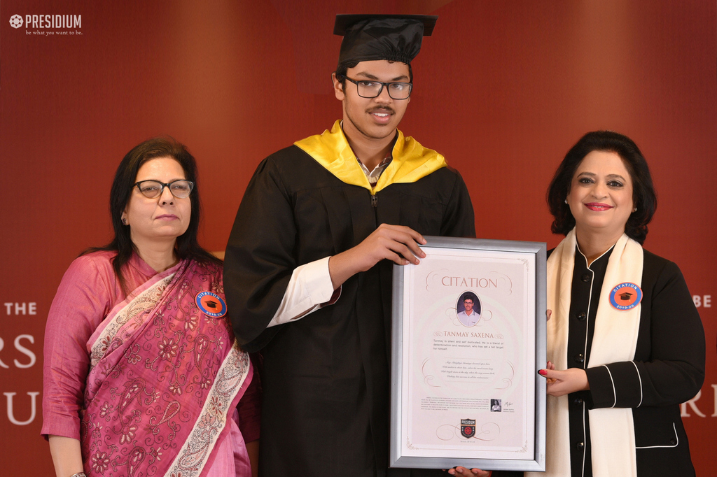 Presidium Gurgaon-57, CITATION CEREMONY: WISHING THE STUDENTS A BRIGHTER FUTURE AHEAD