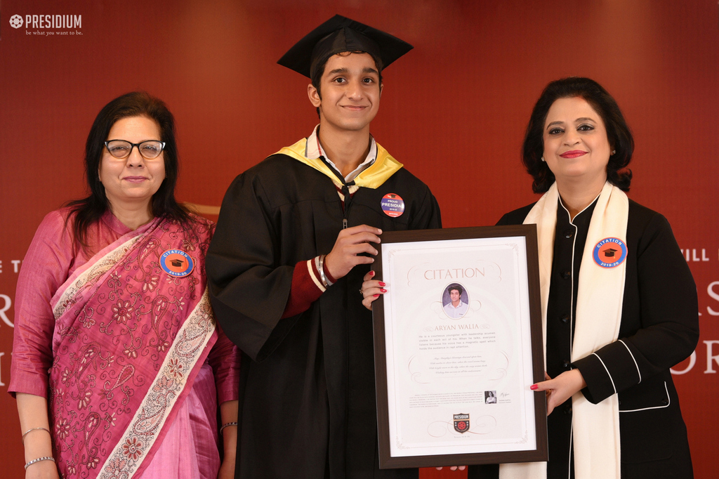 Presidium Gurgaon-57, CITATION CEREMONY: WISHING THE STUDENTS A BRIGHTER FUTURE AHEAD