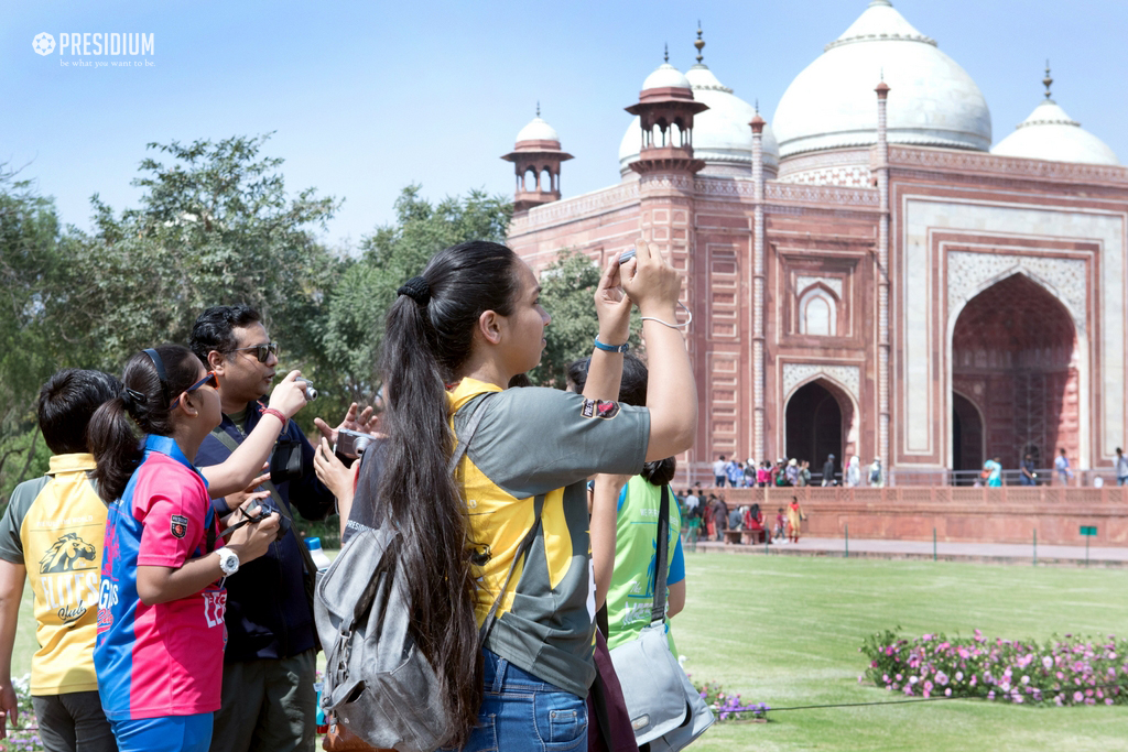 Presidium Gurgaon-57, PRESIDIANS VISIT THE TAJ MAHAL TO ADMIRE ITS MAJESTIC BEAUTY