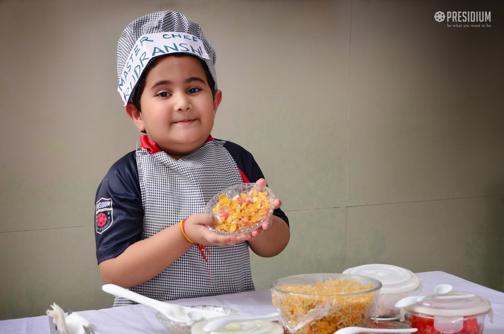 Presidium Gurgaon-57, YOUNG CHEFS MASTER THE ART OF COOKING WITHOUT FIRE