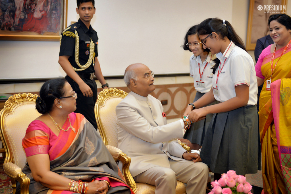 Meeting Dignitaries on the festival of Raksha Bandhan