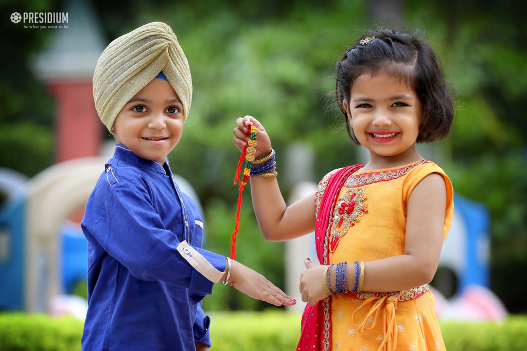 Presidium Dwarka-6, CHERISHING INDIAN TRADITIONS THROUGH AN ASSEMBLY ON RAKSHABANDHAN