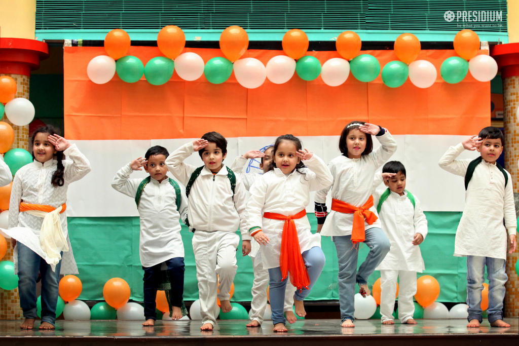 Presidium Dwarka-6, PRESIDIANS DISPLAY THEIR PATRIOTIC SPIRIT ON REPUBLIC 