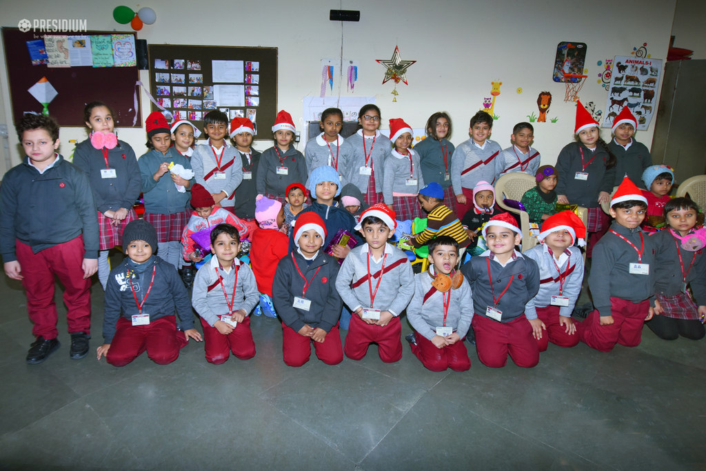 Presidium Dwarka-6, PRESIDIANS CELEBRATE CHRISTMAS WITH INMATES OF ORPHANAGE