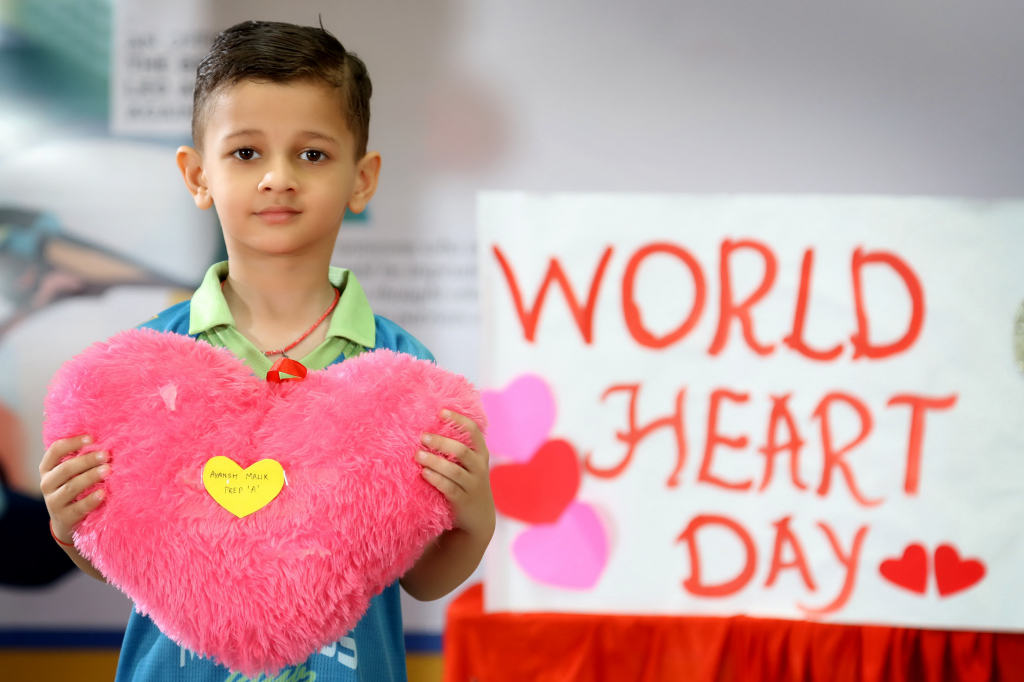 Presidium Dwarka-6, HEART DAY: DON’T WISH FOR A GOOD BODY, WORK FOR IT