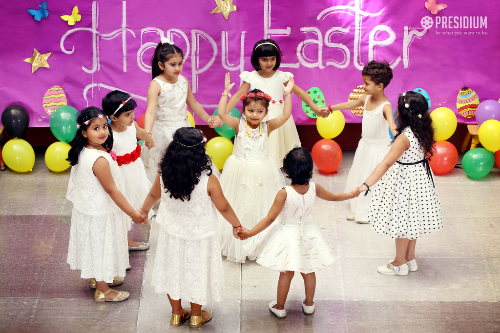 Presidium Dwarka-6, PRESIDIANS CELEBRATE EASTER WITH A SPECIAL ASSEMBLY