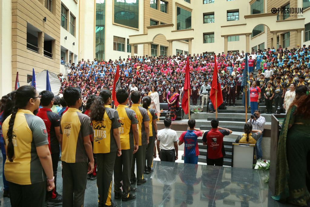 Presidium Gurgaon-57, INVESTITURE CEREMONY PRESENTS THE ELECTED PREFECTORIAL BOARD