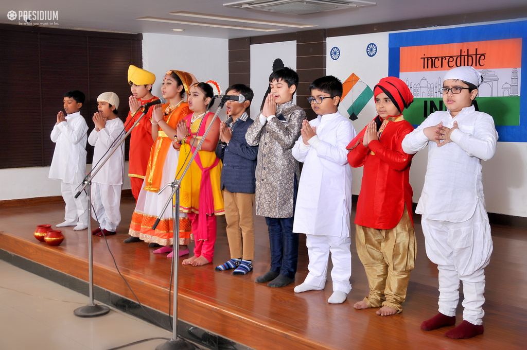 Presidium Gurgaon-57, ASSEMBLY ON INCREDIBLE INDIA SPELLBOUND ALL WITH A CREATIVE FLUX