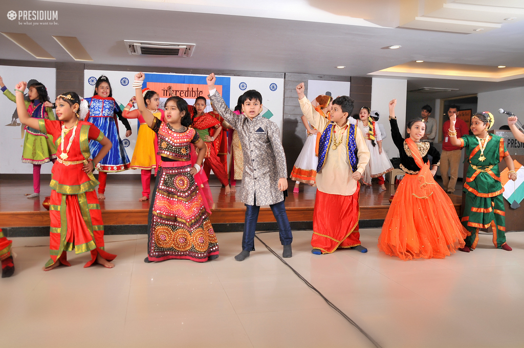 Presidium Gurgaon-57, ASSEMBLY ON INCREDIBLE INDIA SPELLBOUND ALL WITH A CREATIVE FLUX