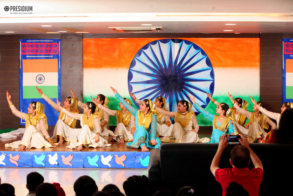 Presidium Gurgaon-57, PRESIDIANS COMMEMORATE INDIA'S FREEDOM ON 72ND INDEPENDENCE DAY