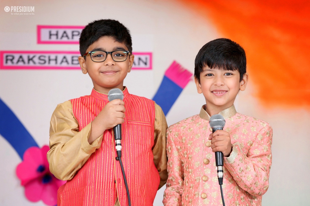 Presidium Gurgaon-57, RAKSHA BANDHAN CELEBRATED WITH ZEST AND ZEAL AT PRESIDIUM