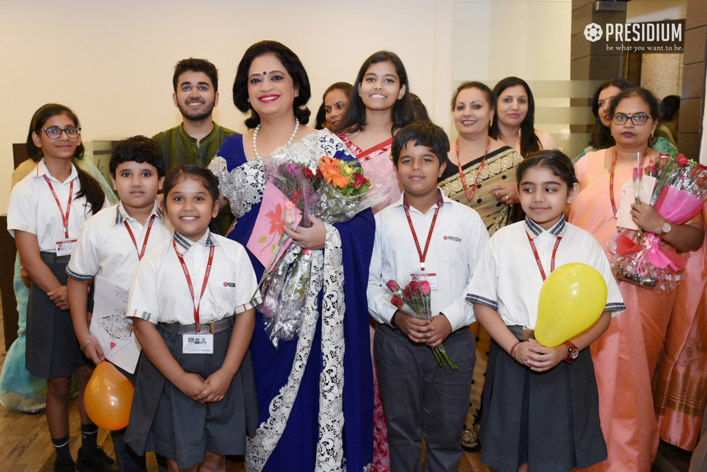 Presidium Gurgaon-57, UNIQUE TEACHER’S DAY CELEBRATIONS WITH CHAIRPERSON, MRS.GUPTA