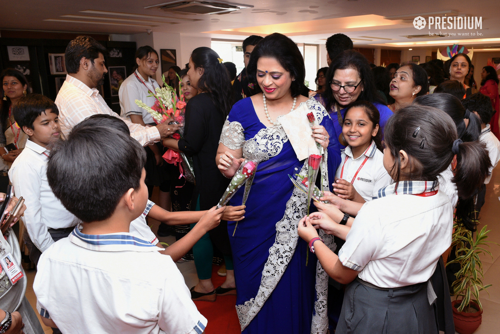 Presidium Gurgaon-57, UNIQUE TEACHER’S DAY CELEBRATIONS WITH CHAIRPERSON, MRS.GUPTA