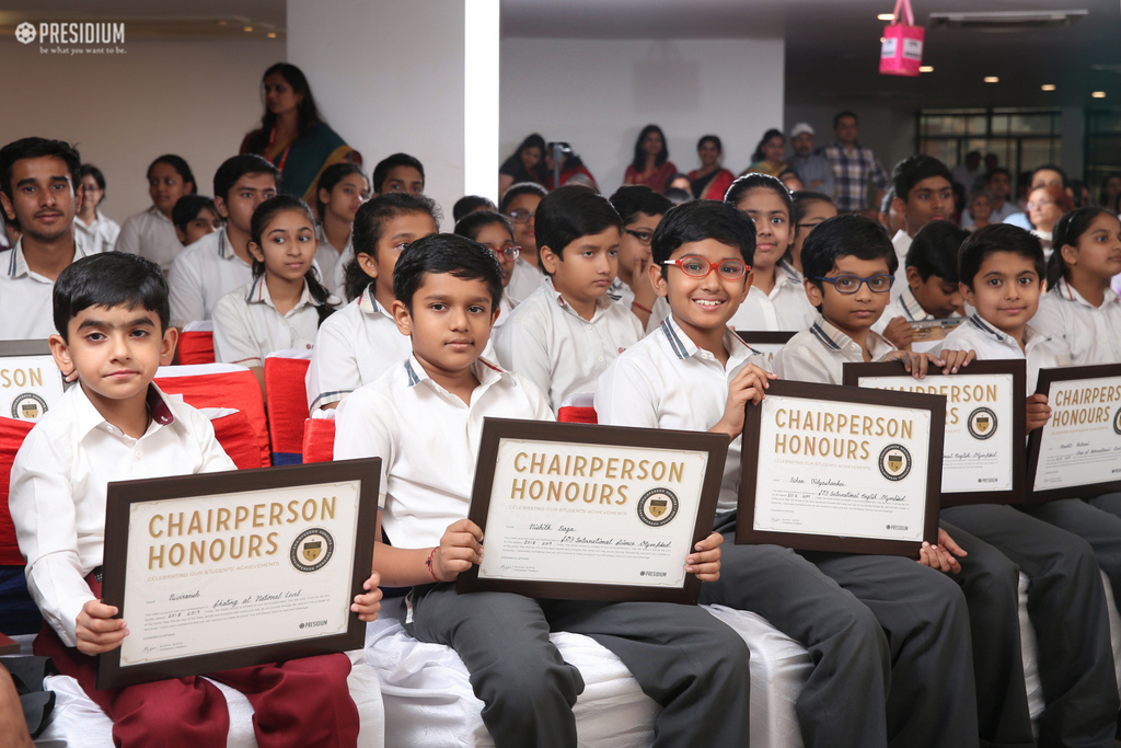 Presidium Gurgaon-57, CPH: HONORING STUDENTS FOR THEIR EFFORTS AND DETERMINATION