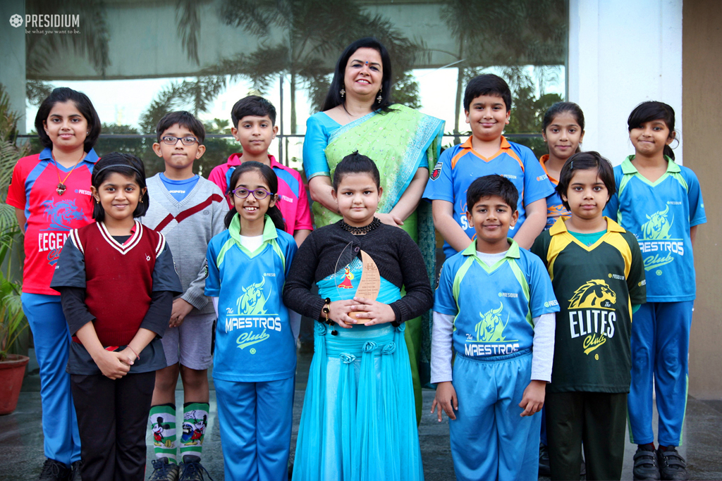 Presidium Gurgaon-57, PRESIDIANS SHINE AT INTER SCHOOL FOLK DANCE COMPETITION