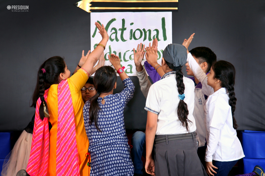 Presidium Gurgaon-57, PRESIDIANS PAY TRIBUTE TO MAULANA AZAD ON NATIONAL EDUCATION DAY