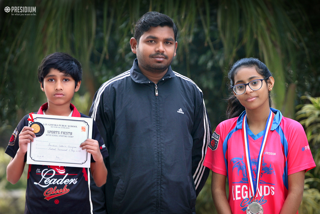 Presidium Gurgaon-57, OUR TABLE TENNIS STARS BRING LAURELS TO THE SCHOOL