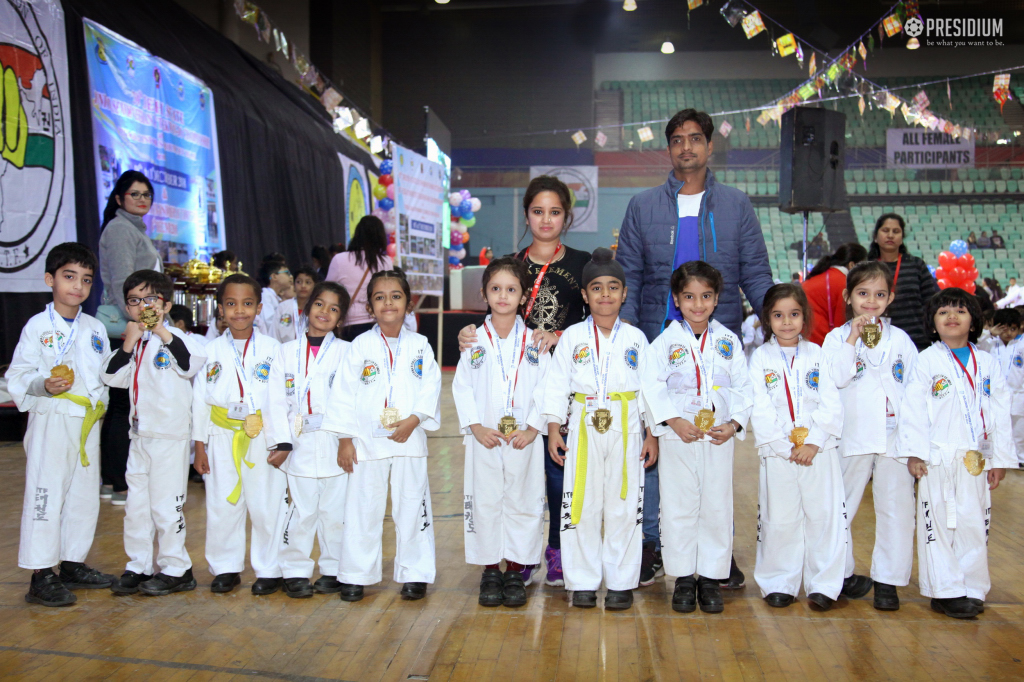 Presidium Gurgaon-57, VICTORY OF 20 MEDALS FROM 30TH DELHI STATE TAEKWONDO CHAMPIONSHIP