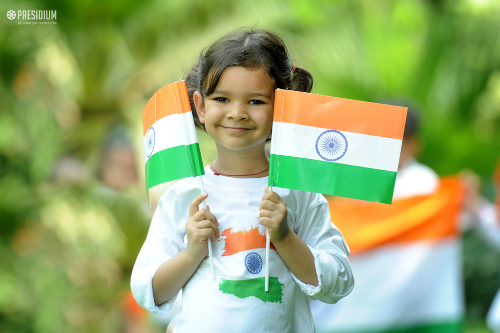 Presidium Gurgaon-57, STUDENTS CELEBRATE INDEPENDENCE DAY WITH AN ARRAY OF COMPETITIONS