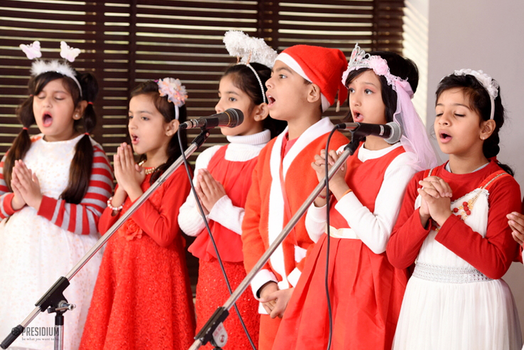 Presidium Gurgaon-57, YOUNG PRESIDIANS CELEBRATE CHRISTMAS WITH FERVOUR & DELIGHT